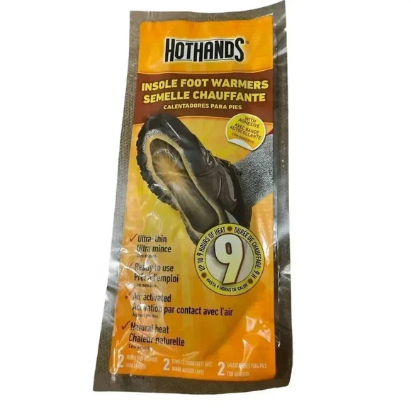 HotHands Insole Foot Warmers With Adhesive - Long Lasting Safe Natural Odor 5 pk - Picture 1 of 2